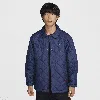 Nike Men's Club Therma-fit Jacket Midnight Navy/black/midnight Navy