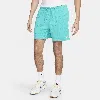 Nike Men's Club Mesh Flow Shorts In Green