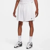 Nike Men's Club Mesh Shorts In White/black