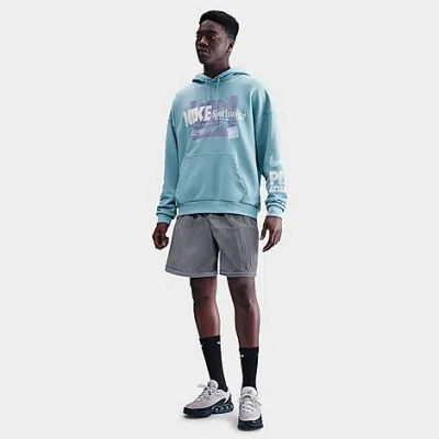 NIKE NIKE MEN'S CLUB OVERSIZED FRENCH TERRY PULLOVER HOODIE SIZE SMALL 100% COTTON