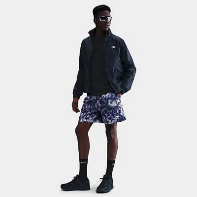 Nike Men's Club Printed Woven Flow Shorts Size 2xl 100% Polyester/twill