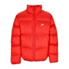 Nike Men's Club Puffer Jacket University Red/white In University Red/white