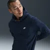 Nike Men's Club Pullover Fleece Hoodie In Blue