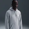 Nike Club Fleece Pullover Hoodie In Grey