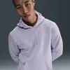 Nike Men's Club Pullover Fleece Hoodie In Purple