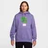 Nike Men's Club Pullover Hoodie In Purple