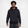 Nike Men's Primary Fleece Dri-fit Uv Pullover Performance Hoodie In Black/anthracite