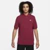 Nike Men's Club Short-sleeve Polo In Team Red/white