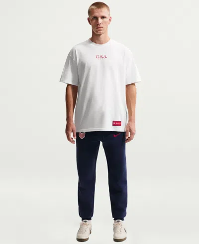 Nike Men's Club Soccer Pull-on Jogger Pants In White