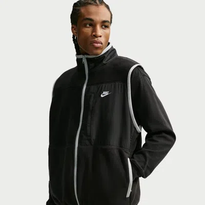 Nike Men's Club Therma-fit Vest In Black