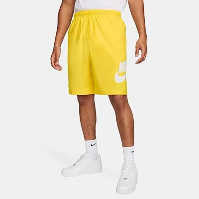 Nike Club Woven Shorts In Yellow