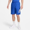 Nike Men's Club Woven Shorts In Game Royal/white
