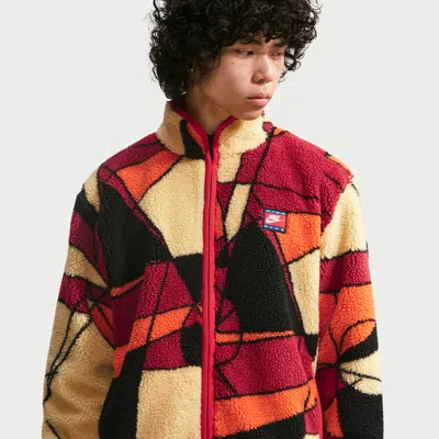 Nike Men's Club Winterized Fleece Full-zip Jacket In Multi