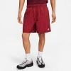 Nike Men's Club Flow Relaxed-fit 6" Drawstring Shorts In Team Red/white 