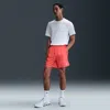 Nike Men's Club Woven Flow Shorts In Orange
