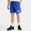Nike Men's Club Woven Flow Shorts In Game Royal/white