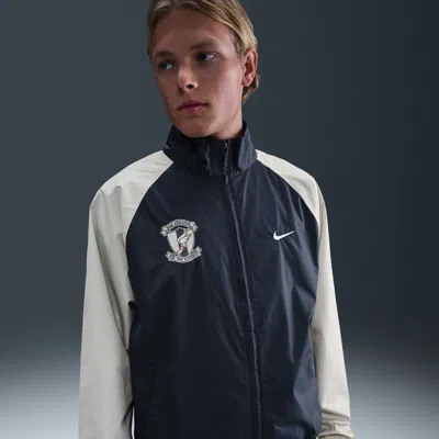 Nike Men's Club Woven Jacket In Blue