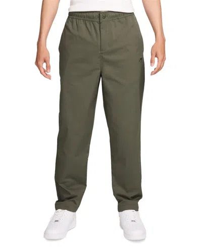 NIKE MEN'S CLUB WOVEN TWILL TAPERED PANTS