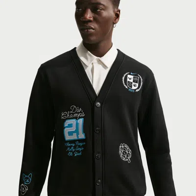Nike Men's Club X Doernbecher Freestyle Cardigan In Black