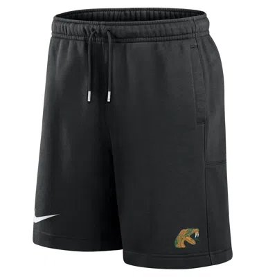 Nike Men's College Club Fleece (florida A&m University) Shorts In Black