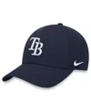 Nike Navy Tampa Bay Rays Performance Club Adjustable Hat In College Navy