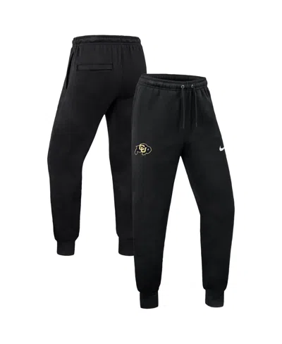 Nike Men's Colorado Buffaloes Tapered-fit Fleece Joggers In Blue
