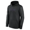 NIKE MEN'S COLORADO ROCKIES AUTHENTIC COLLECTION PRACTICE  THERMA MLB PULLOVER HOODIE,1015595163