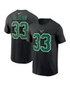 Nike Men's Cooper Dejean Black Philadelphia Eagles Player Name Number T-shirt In Black