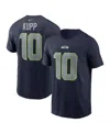 Nike Men's Cooper Kupp College Navy Seattle Seahawks Player Name Number T-shirt In Blue