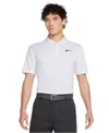 Nike Golf Dri-fit Tour Solid Golf Polo In White