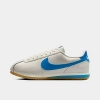 Nike Cortez Leather Trainers White In White