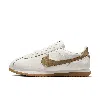 Nike Men's Cortez Leather Shoes In White