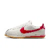 Nike Men's Cortez Leather Shoes In White
