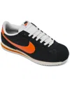 Nike Mens  Cortez In Black,orange