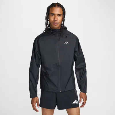 Nike Men's Cosmic Peaks Storm-fit Adv Running Jacket In Black