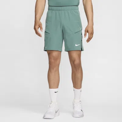 Nike Men's Court Advantage 9" Tennis Shorts In Green