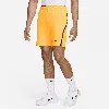 Nike Men's Court Advantage 9" Tennis Shorts In Orange