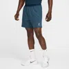 Nike Men's Court Advantage Dri-fit 6" Tennis Shorts In Blue