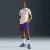 Nike Men's Court Advantage Dri-fit 6" Tennis Shorts In Brown