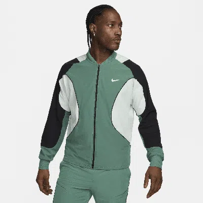 Nike Men's Court Advantage Dri-fit Tennis Jacket In Green