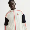 Nike Men's Court Heritage Tennis Jacket In White