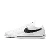 Nike Men's Court Legacy Canvas Shoes In White