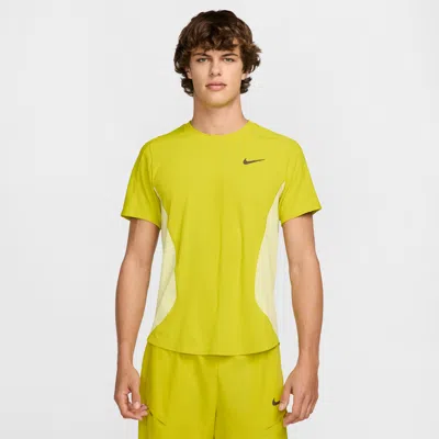 Nike Men's Court Slam Dri-fit Tennis Top In Green