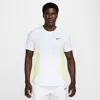 Nike Men's Court Slam Dri-fit Tennis Top In White