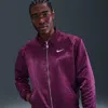 Nike Court Slam Jacket 'bordeaux' In Purple