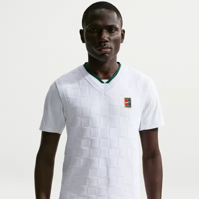 Nike Men's Court Slam Tennis Sweater Vest In White