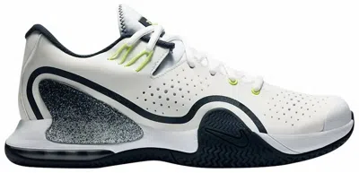 Nike Men's Court Tech Challenge 20 Tennis Sneakers In College Navy Lime White In Multi