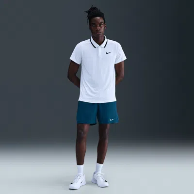 Nike Men's Court Victory Dri-fit 7" Tennis Shorts In Blue