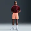 Nike Men's Court Victory Dri-fit 7" Tennis Shorts In Orange