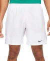 Nike Men's Court Victory Dri-fit 7" Tennis Shorts In White,(black)